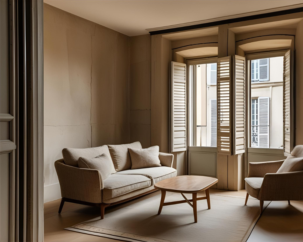Appartement lumineux du centre d’Aix-en-Provence avec mobilier textile, soumis aux contraintes d’usure, de poussière et de chaleur - Les Astuces de Max - Maison Max Clean