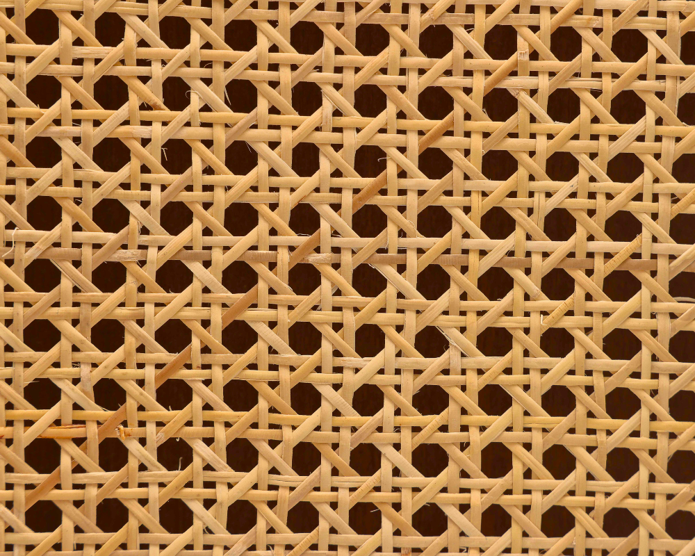 Nettoyage délicat du cannage d’une chaise Cesca avec une brosse en fibres naturelles, entretien artisanal Maison Max Clean – Les Astuces de Max